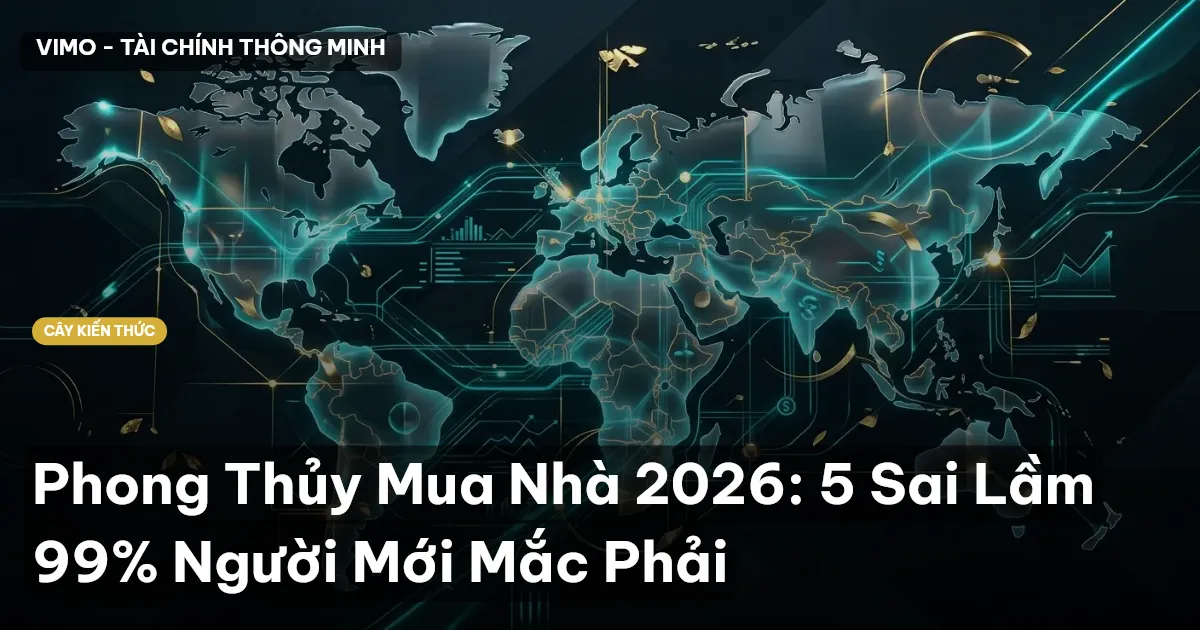 Phong Thủy Mua Nhà 2026: 5 Sai Lầm 99% Người Mới Mắc Phải