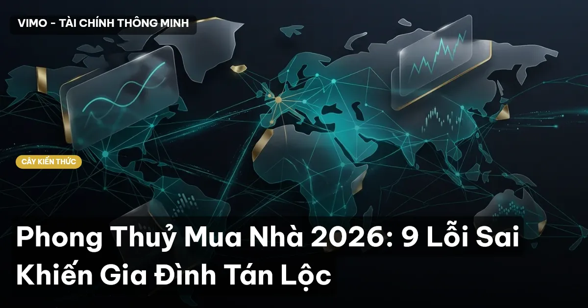 Phong Thuỷ Mua Nhà 2026: 9 Lỗi Sai Khiến Gia Đình Tán Lộc