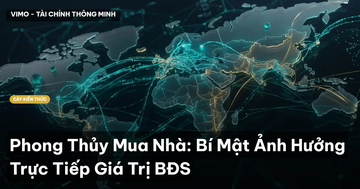 Phong Thủy Mua Nhà: Bí Mật Ảnh Hưởng Trực Tiếp Giá Trị BĐS