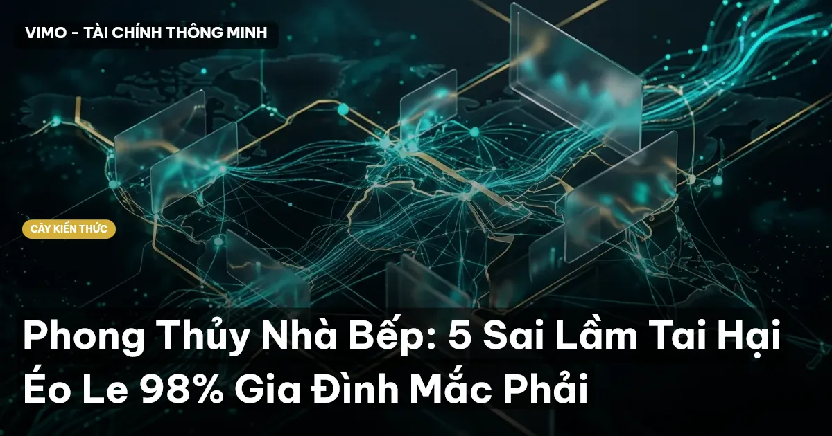 Phong Thủy Nhà Bếp: 5 Sai Lầm Tai Hại Éo Le 98% Gia Đình Mắc Phải