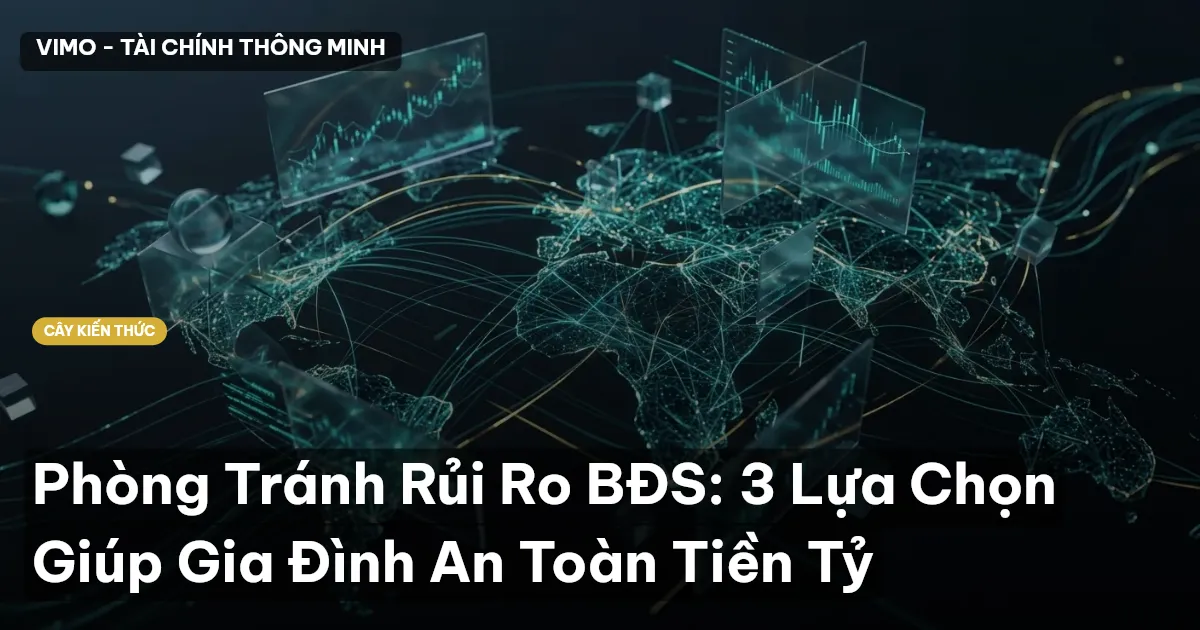 Phòng Tránh Rủi Ro BĐS: 3 Lựa Chọn Giúp Gia Đình An Toàn Tiền Tỷ