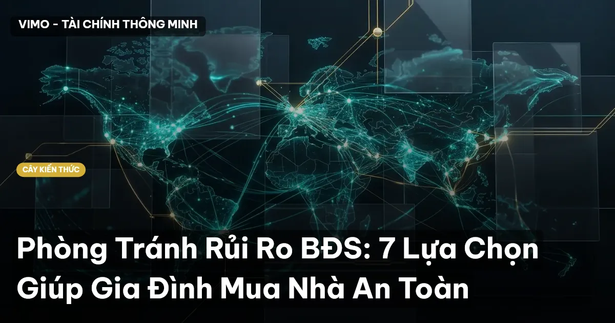 Phòng Tránh Rủi Ro BĐS: 7 Lựa Chọn Giúp Gia Đình Mua Nhà An Toàn