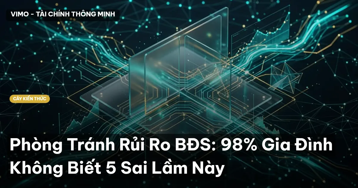 Phòng Tránh Rủi Ro BĐS: 98% Gia Đình Không Biết 5 Sai Lầm Này