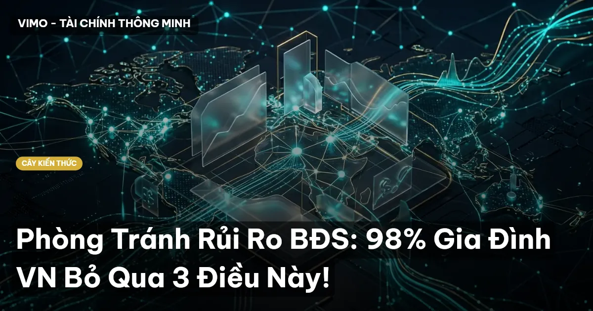 Phòng Tránh Rủi Ro BĐS: 98% Gia Đình VN Bỏ Qua 3 Điều Này!