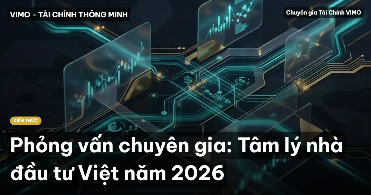 Phỏng vấn chuyên gia: Tâm lý nhà đầu tư Việt năm 2026