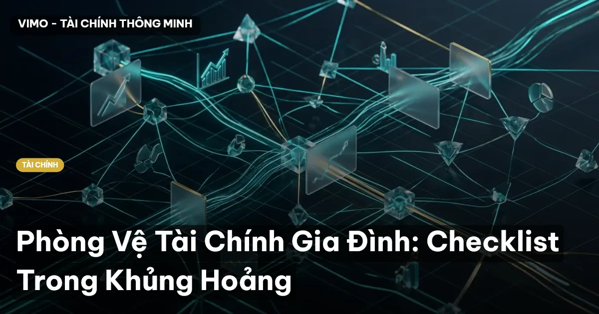 Phòng Vệ Tài Chính Gia Đình: Checklist Trong Khủng Hoảng