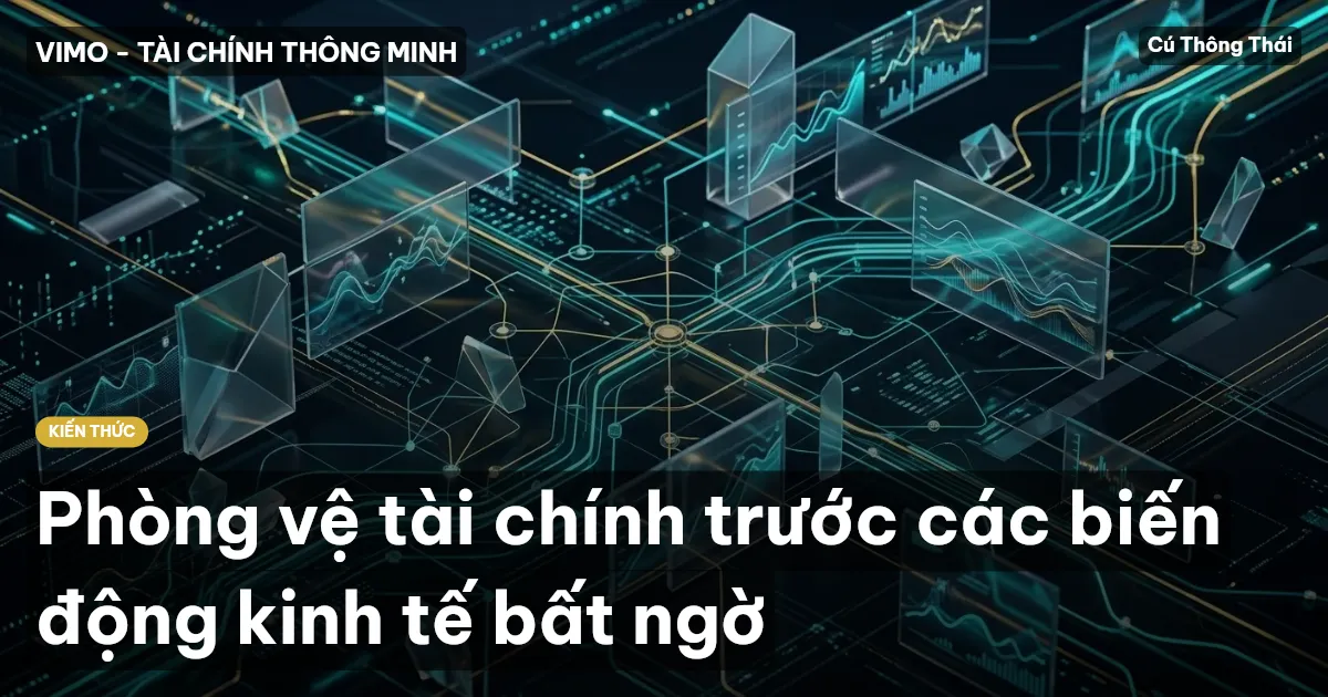 Phòng vệ tài chính trước các biến động kinh tế bất ngờ