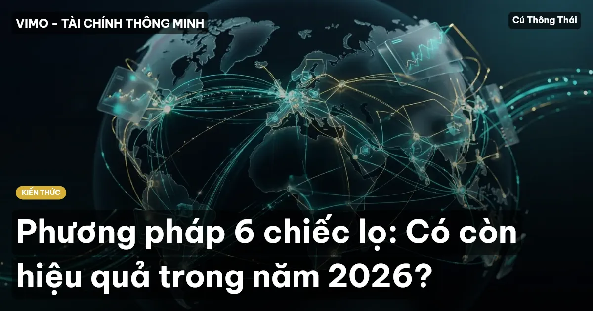 Phương pháp 6 chiếc lọ: Có còn hiệu quả trong năm 2026?