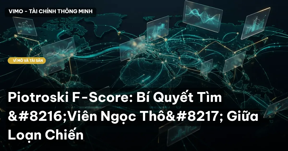 Piotroski F-Score: Bí Quyết Tìm 'Viên Ngọc Thô' Giữa Loạn Chiến