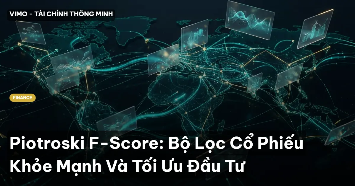 Piotroski F-Score: Bộ Lọc Cổ Phiếu Khỏe Mạnh Và Tối Ưu Đầu Tư