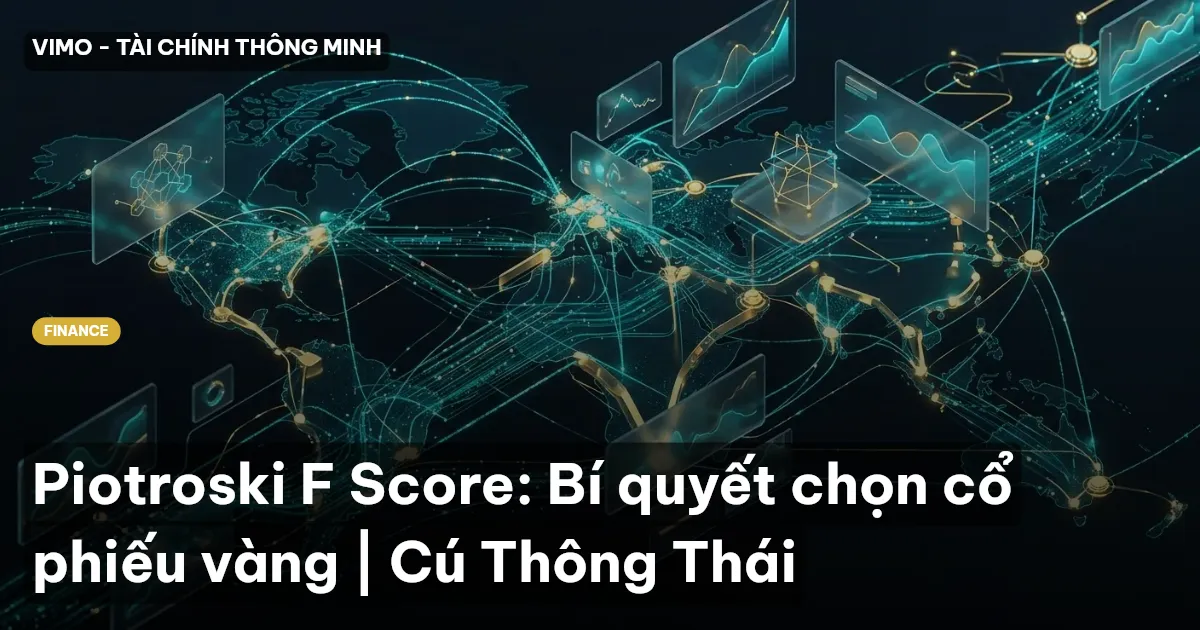 Piotroski F Score: Bí quyết chọn cổ phiếu vàng | Cú Thông Thái