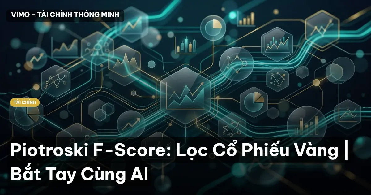 Piotroski F-Score: Lọc Cổ Phiếu Vàng | Bắt Tay Cùng AI