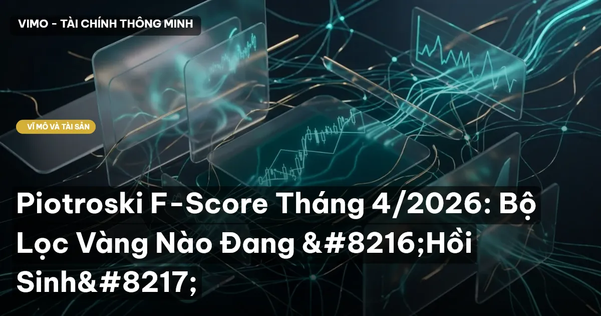 Piotroski F-Score Tháng 4/2026: Bộ Lọc Vàng Nào Đang 'Hồi Sinh'