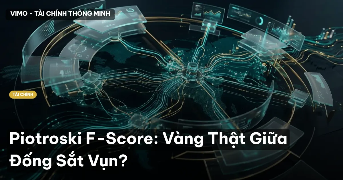 Piotroski F-Score: Vàng Thật Giữa Đống Sắt Vụn?