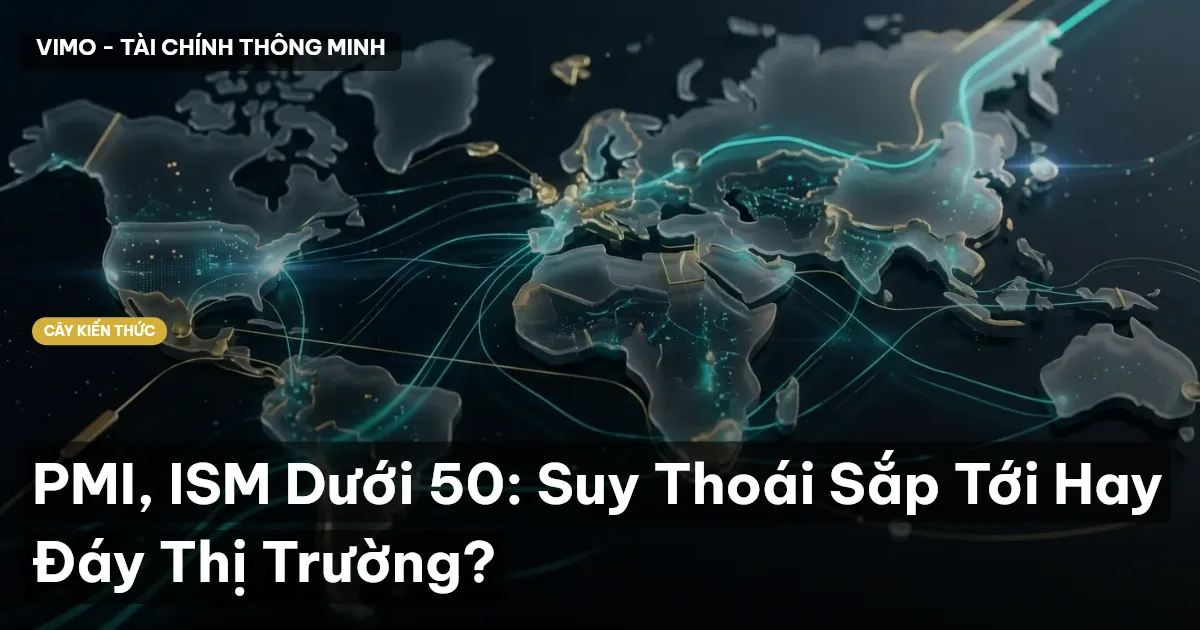 PMI, ISM Dưới 50: Suy Thoái Sắp Tới Hay Đáy Thị Trường?