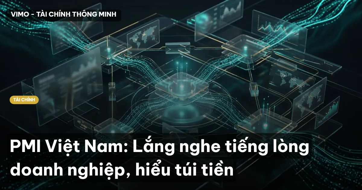 PMI Việt Nam: Lắng nghe tiếng lòng doanh nghiệp, hiểu túi tiền