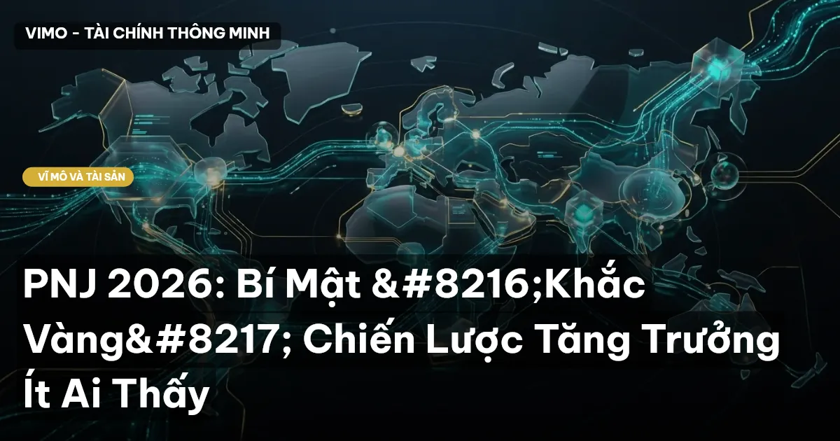 PNJ 2026: Bí Mật 'Khắc Vàng' Chiến Lược Tăng Trưởng Ít Ai Thấy