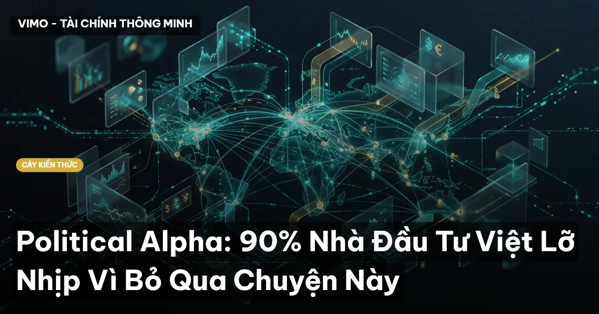 Political Alpha: 90% Nhà Đầu Tư Việt Lỡ Nhịp Vì Bỏ Qua Chuyện Này