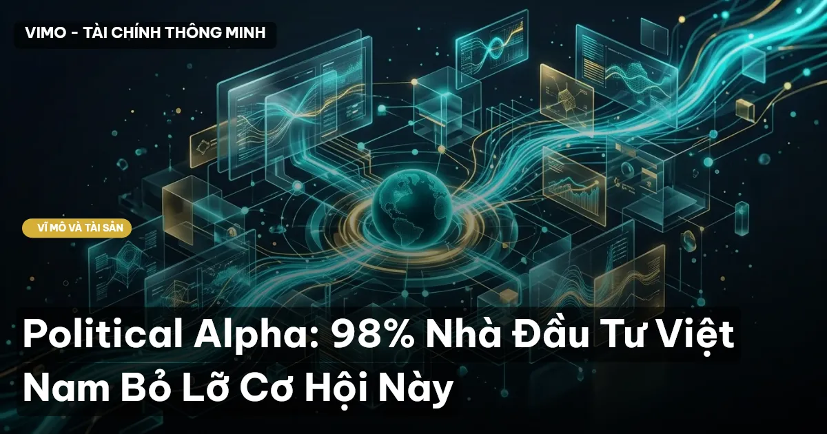 Political Alpha: 98% Nhà Đầu Tư Việt Nam Bỏ Lỡ Cơ Hội Này