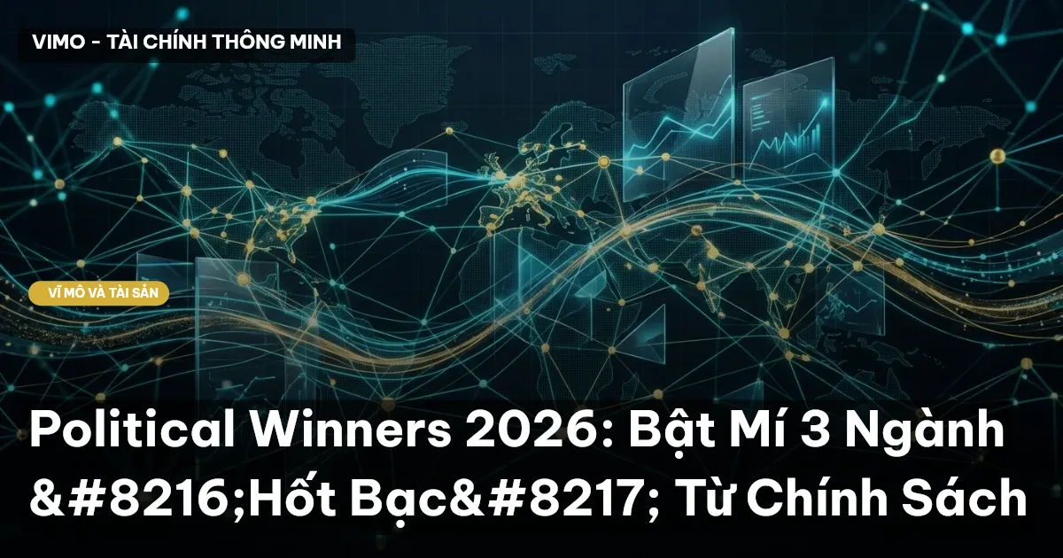 Political Winners 2026: Bật Mí 3 Ngành ‘Hốt Bạc’ Từ Chính Sách