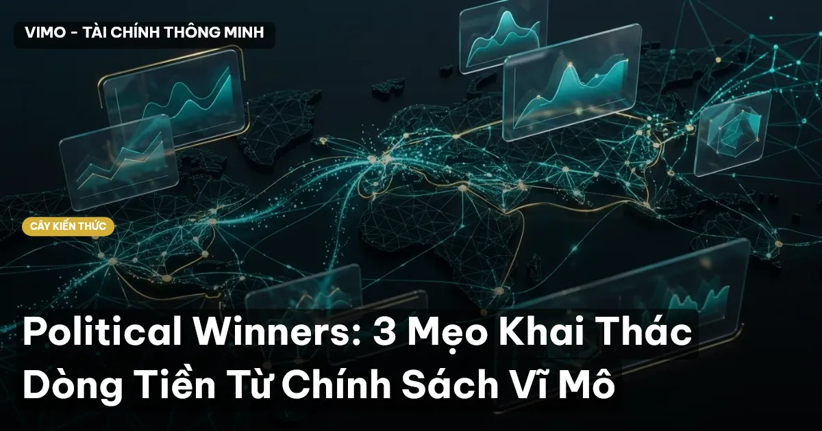 Political Winners: 3 Mẹo Khai Thác Dòng Tiền Từ Chính Sách Vĩ Mô