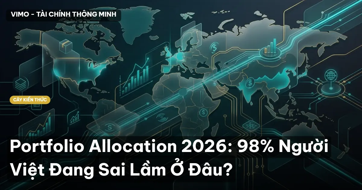 Portfolio Allocation 2026: 98% Người Việt Đang Sai Lầm Ở Đâu?
