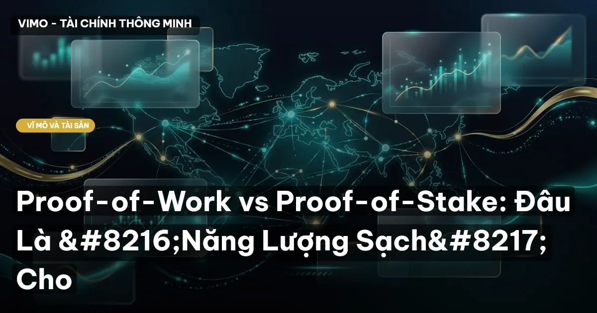 Proof-of-Work vs Proof-of-Stake: Đâu Là ‘Năng Lượng Sạch’ Cho