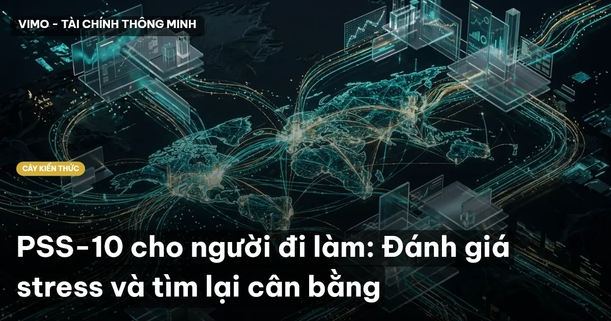 PSS-10 cho người đi làm: Đánh giá stress và tìm lại cân bằng