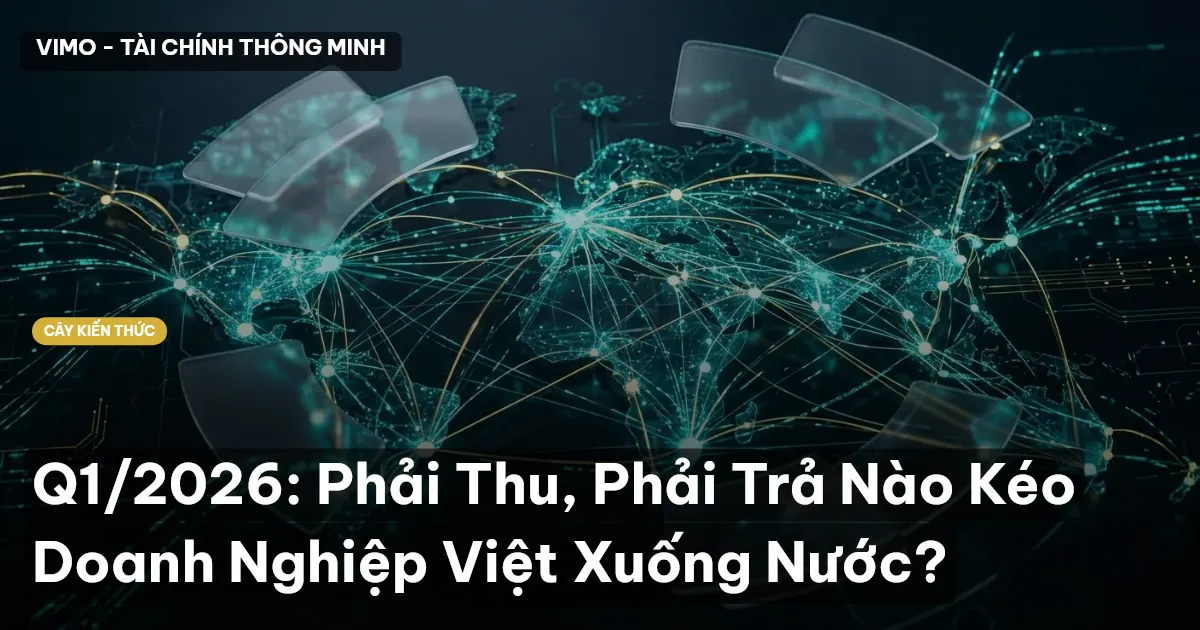 Q1/2026: Phải Thu, Phải Trả Nào Kéo Doanh Nghiệp Việt Xuống Nước?