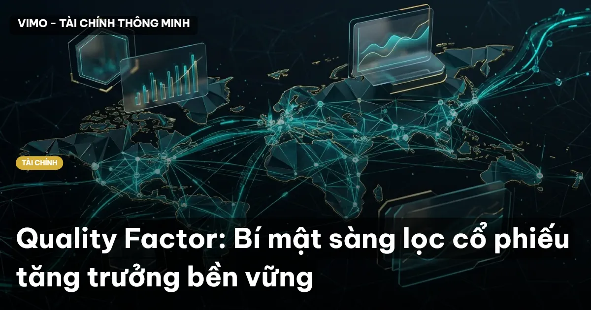 Quality Factor: Bí mật sàng lọc cổ phiếu tăng trưởng bền vững