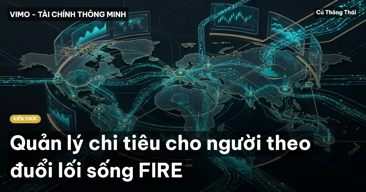 Quản lý chi tiêu cho người theo đuổi lối sống FIRE