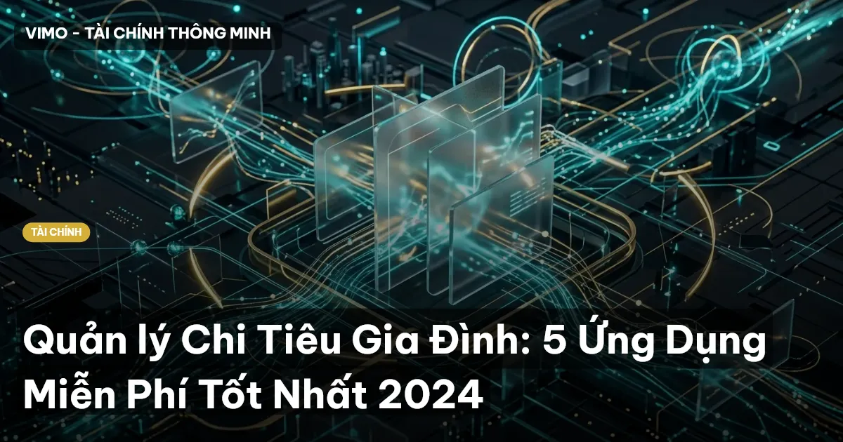 Quản lý Chi Tiêu Gia Đình: 5 Ứng Dụng Miễn Phí Tốt Nhất 2024