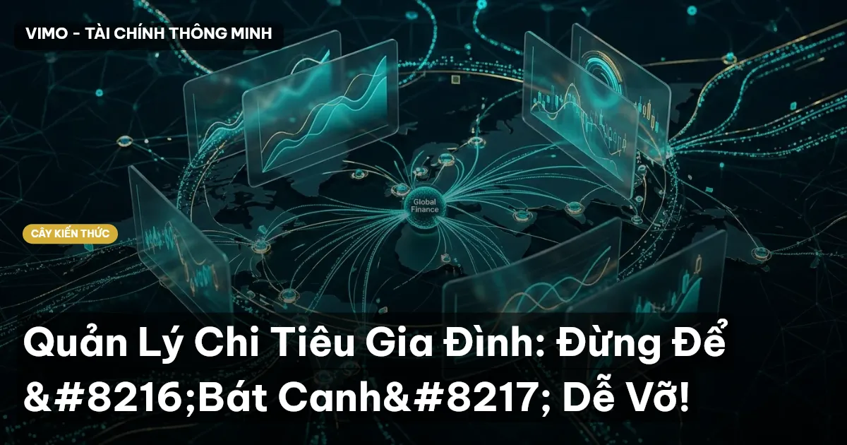 Quản Lý Chi Tiêu Gia Đình: Đừng Để ‘Bát Canh’ Dễ Vỡ!