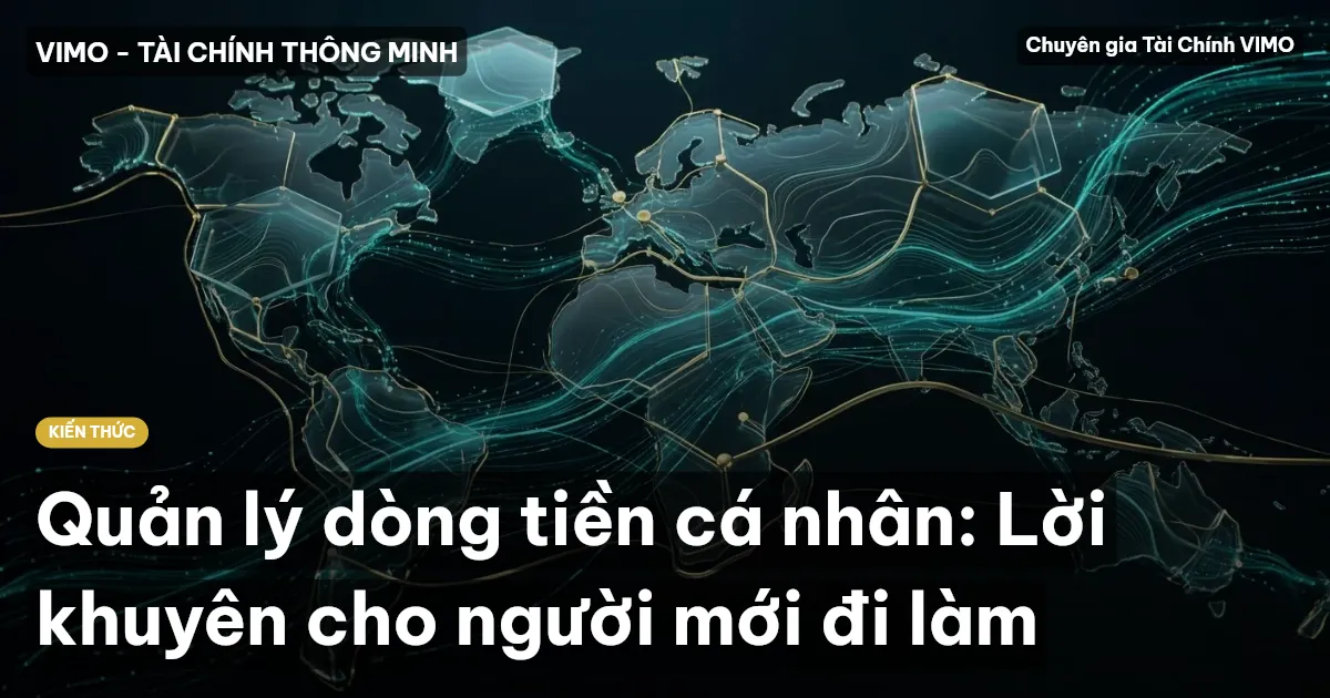 Quản lý dòng tiền cá nhân: Lời khuyên cho người mới đi làm