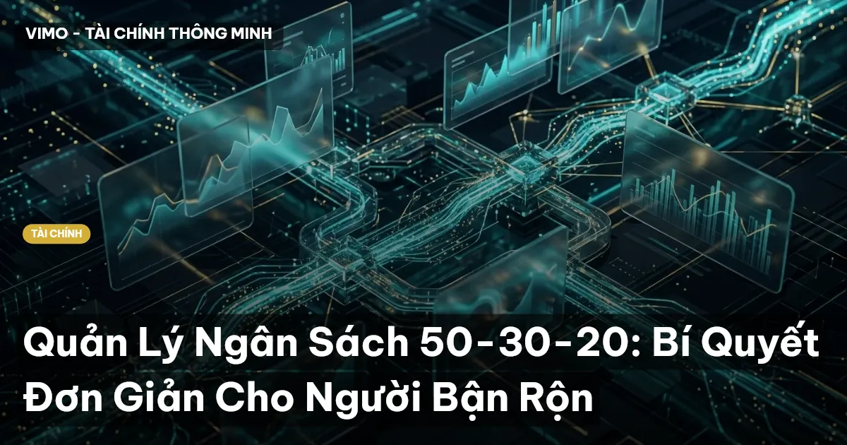Quản Lý Ngân Sách 50-30-20: Bí Quyết Đơn Giản Cho Người Bận Rộn