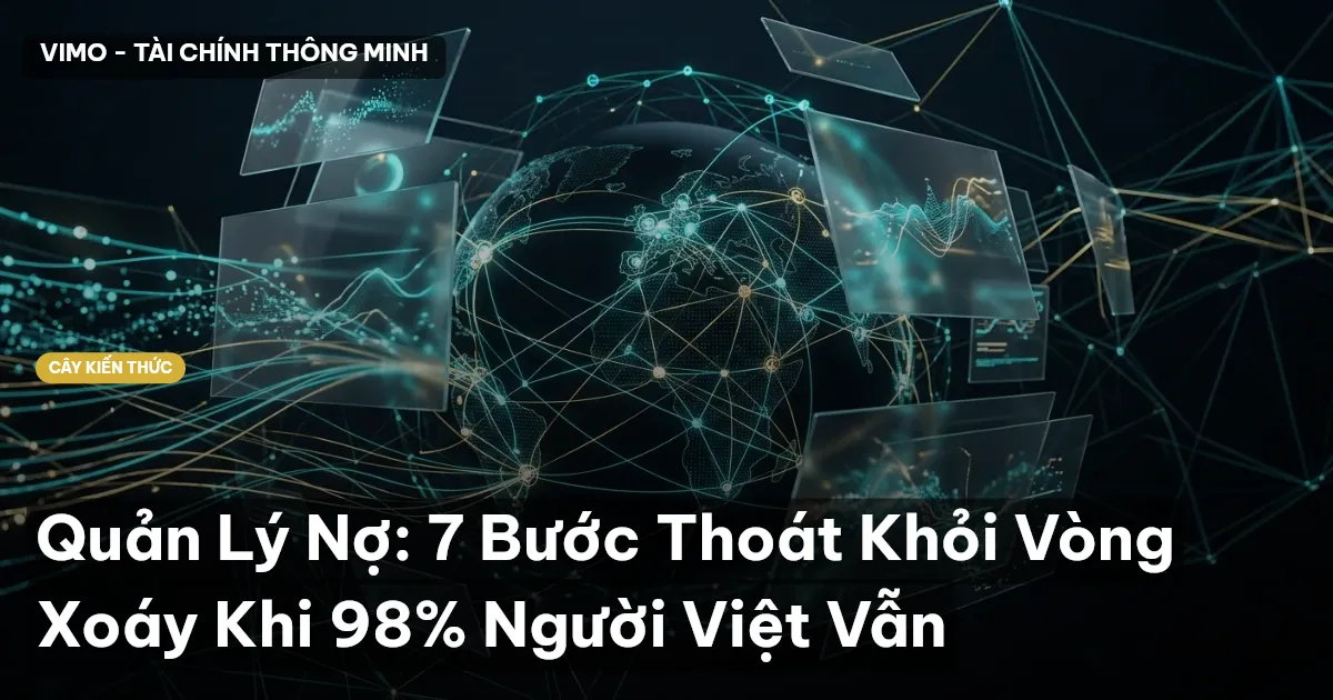 Quản Lý Nợ: 7 Bước Thoát Khỏi Vòng Xoáy Khi 98% Người Việt Vẫn