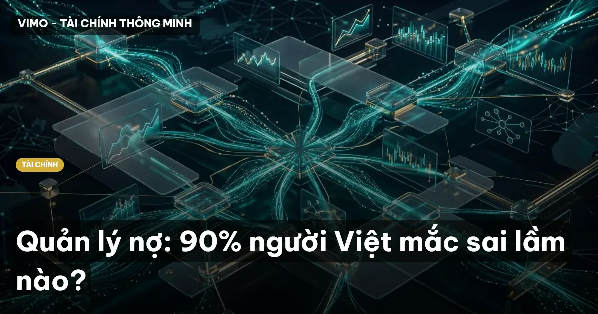 Quản lý nợ: 90% người Việt mắc sai lầm nào?