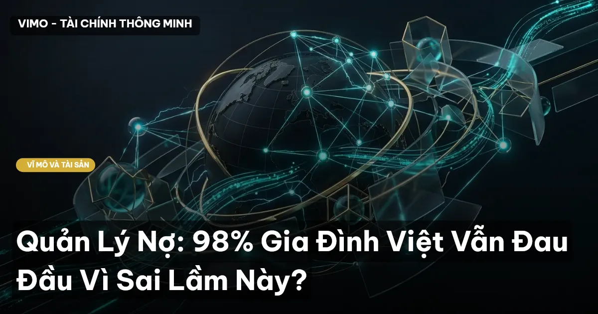 Quản Lý Nợ: 98% Gia Đình Việt Vẫn Đau Đầu Vì Sai Lầm Này?