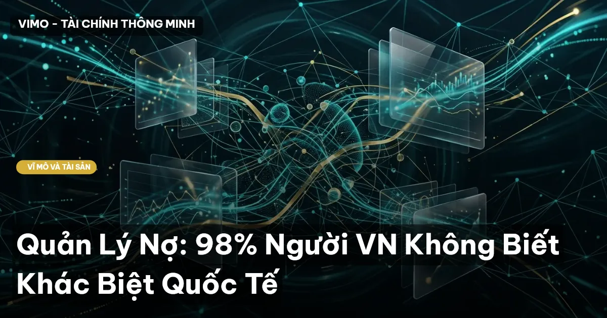 Quản Lý Nợ: 98% Người VN Không Biết Khác Biệt Quốc Tế