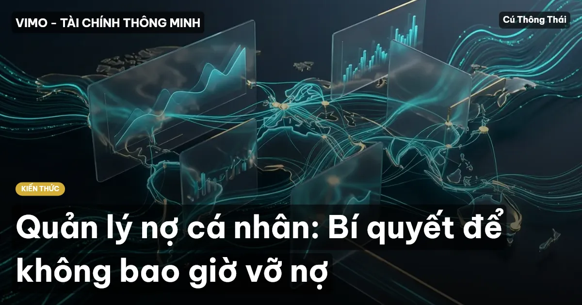 Quản lý nợ cá nhân: Bí quyết để không bao giờ vỡ nợ