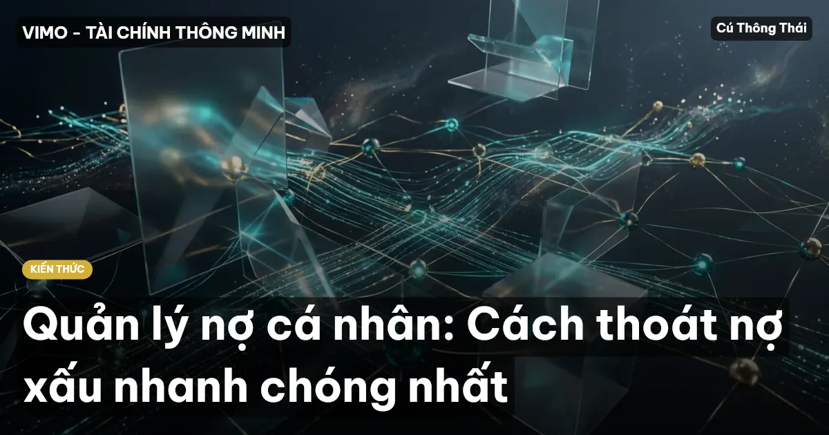Quản lý nợ cá nhân: Cách thoát nợ xấu nhanh chóng nhất