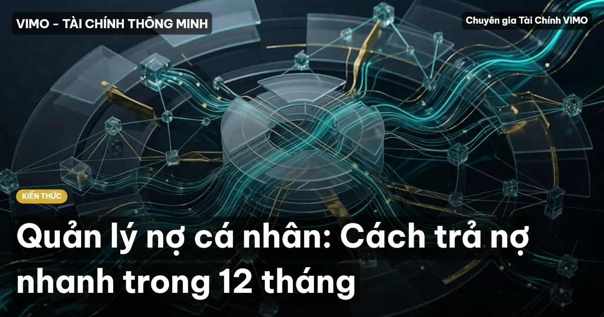 Quản lý nợ cá nhân: Cách trả nợ nhanh trong 12 tháng