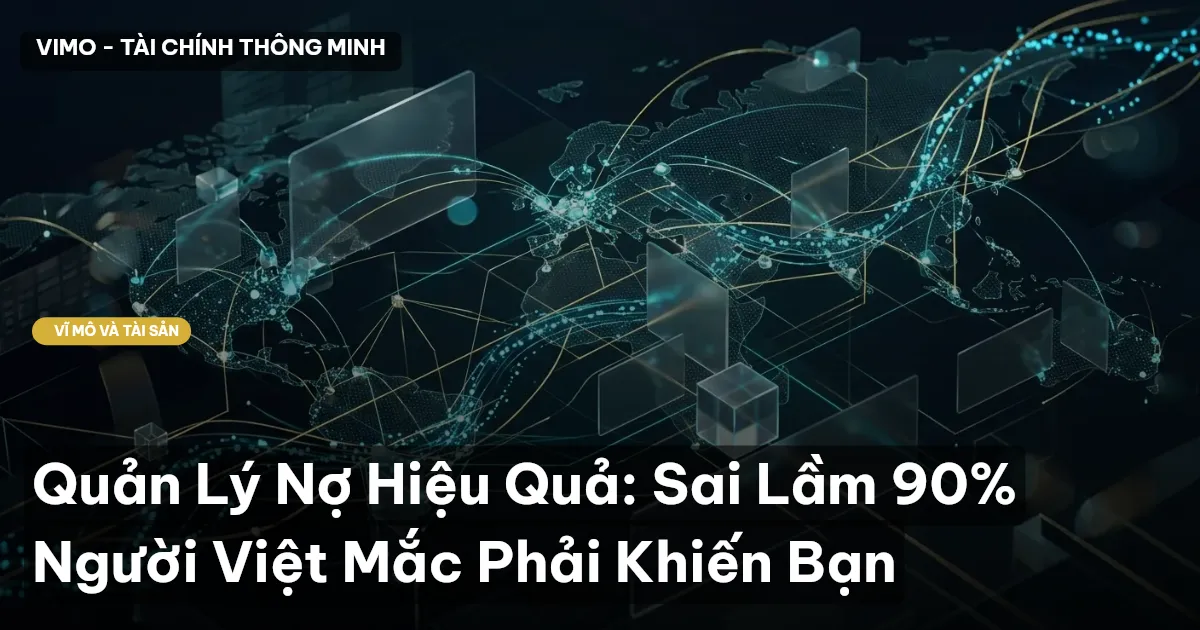 Quản Lý Nợ Hiệu Quả: Sai Lầm 90% Người Việt Mắc Phải Khiến Bạn