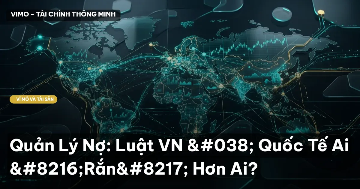 Quản Lý Nợ: Luật VN & Quốc Tế Ai ‘Rắn’ Hơn Ai?