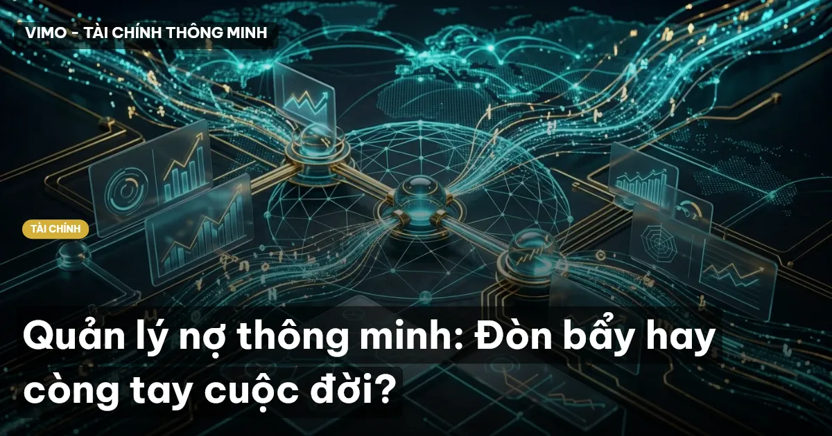 Quản lý nợ thông minh: Đòn bẩy hay còng tay cuộc đời?
