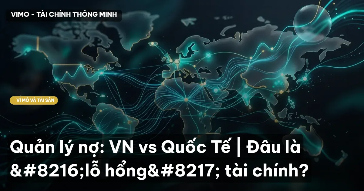 Quản lý nợ: VN vs Quốc Tế | Đâu là ‘lỗ hổng’ tài chính?