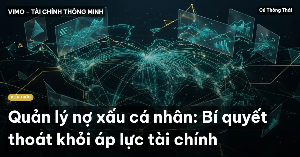 Quản lý nợ xấu cá nhân: Bí quyết thoát khỏi áp lực tài chính