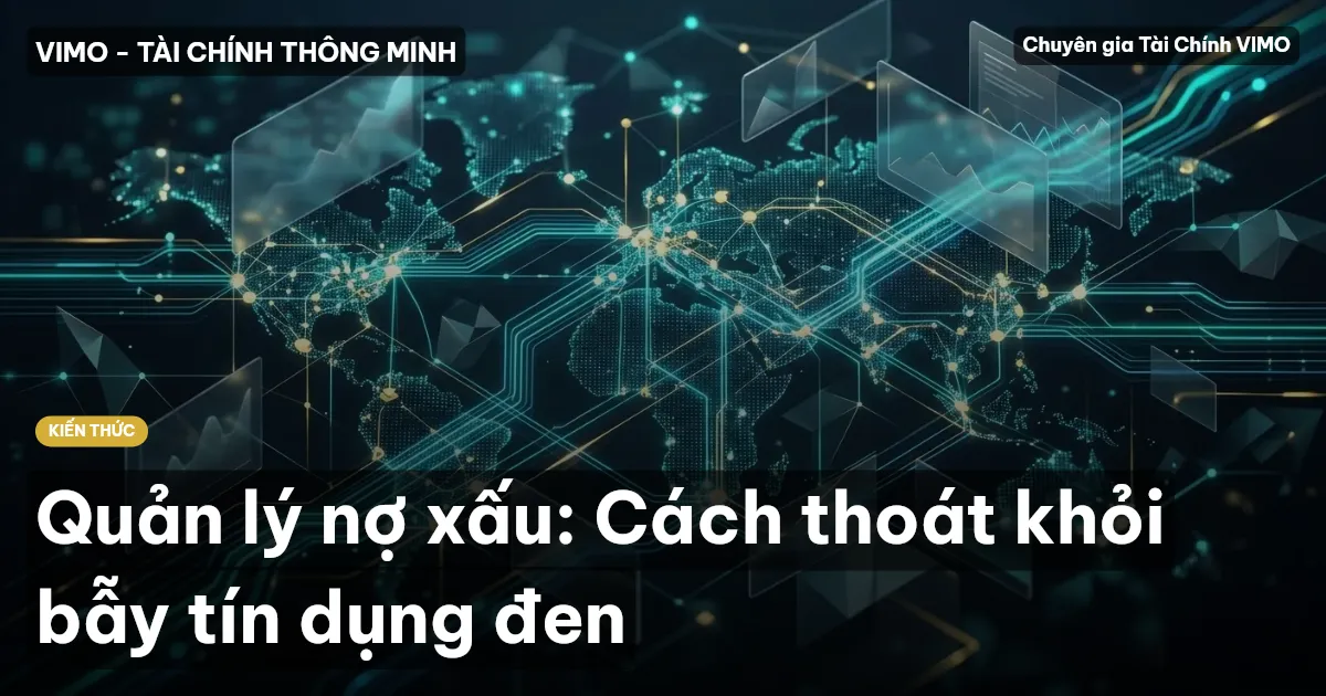Quản lý nợ xấu: Cách thoát khỏi bẫy tín dụng đen