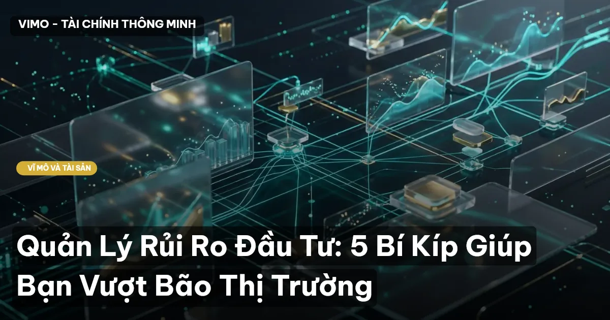 Quản Lý Rủi Ro Đầu Tư: 5 Bí Kíp Giúp Bạn Vượt Bão Thị Trường