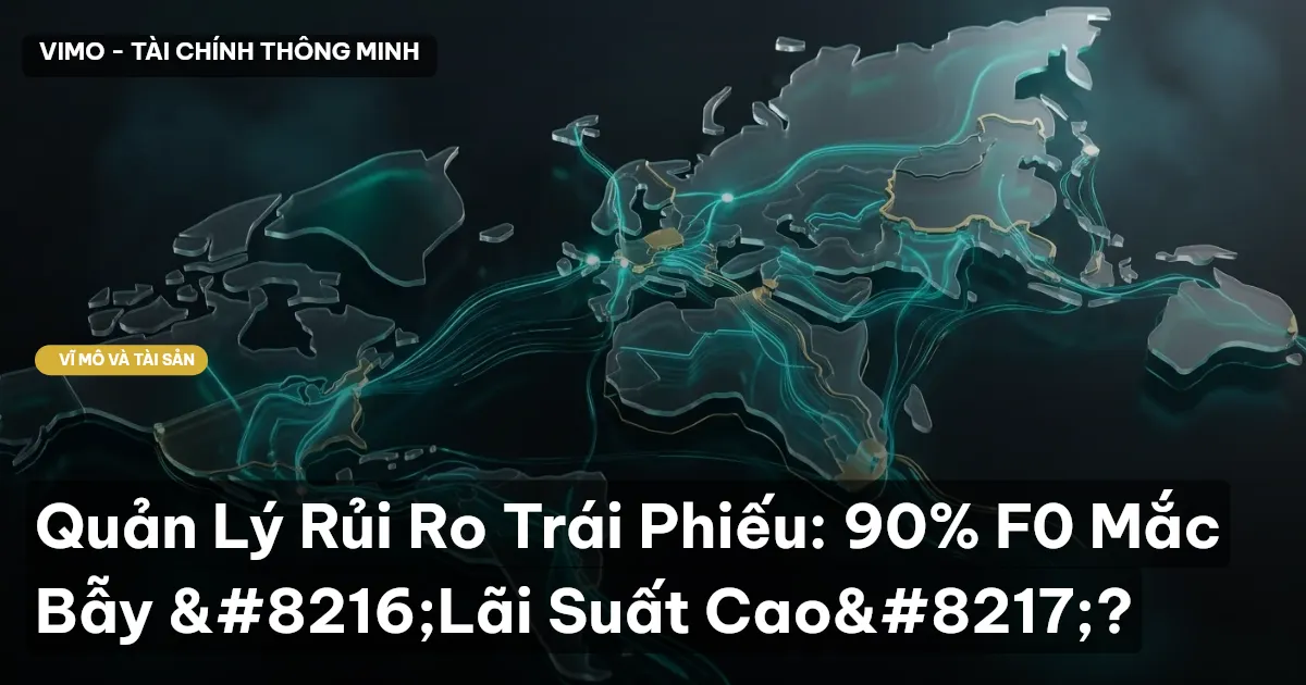 Quản Lý Rủi Ro Trái Phiếu: 90% F0 Mắc Bẫy ‘Lãi Suất Cao’?